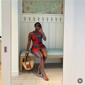 Andrea Iyamah Kasi Mesh Dress Size M